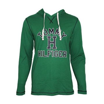 Tommy Hilfiger 09T4266-325 Yeşil Erkek Sweatshirt