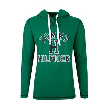Tommy Hilfiger 09T4266-325 Yeşil Erkek Sweatshirt