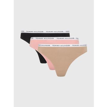 Tommy Hilfiger 3p Thong Tanga Külot