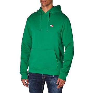 Tommy Hilfiger DM0DM20258 TJM Reg Badge Hoodie EXT Yeşil Erkek Sweatshirt