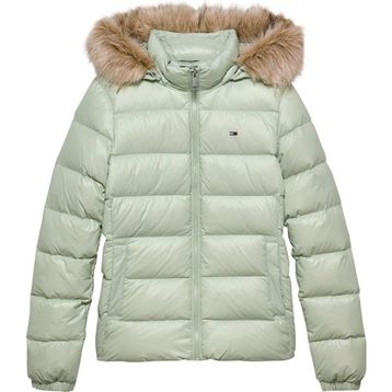 Tommy Hilfiger DW0DW18312 M1C Yeşil3 Kapüşonlu Kadın Montu