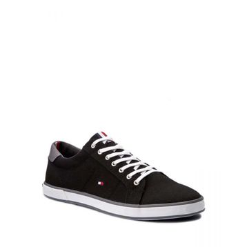 Tommy Hilfiger FM0FM00596 Black Vulcanized Erkek Sneaker