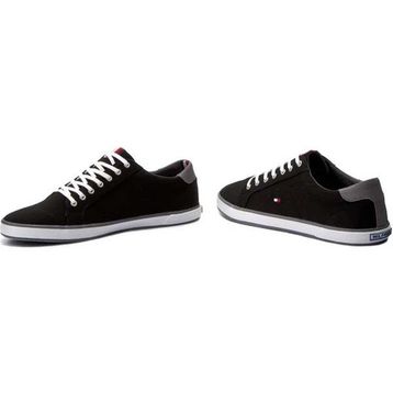 Tommy Hilfiger FM0FM00596 Black Vulcanized Erkek Sneaker