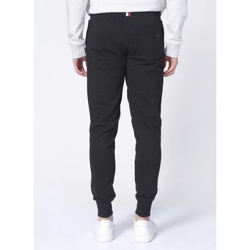 Tommy Hilfiger MW0MW08388BDS Normal Kalıp Düz Siyah Erkek Eşofman Altı