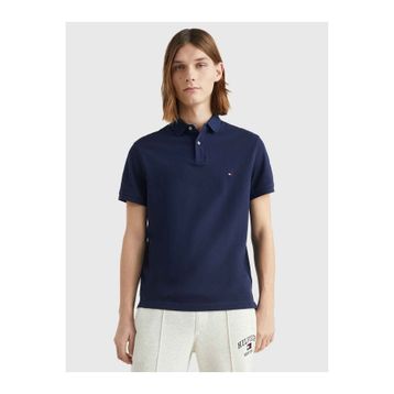 Tommy Hilfiger MW0MW17770DCC Mavi Polo Erkek T-shirt