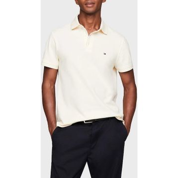 Tommy Hilfiger MW0MW17771 AEF Bej Polo Yaka Erkek T-shirt