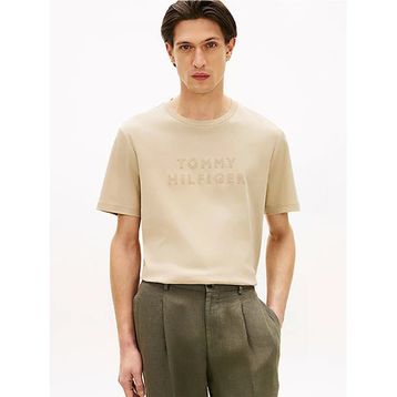 Tommy Hilfiger MW0MW42380 Mix Media Interlock Tee Erkek Tişört
