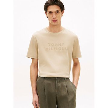 Tommy Hilfiger MW0MW42380 Mix Media Interlock Tee Erkek Tişört