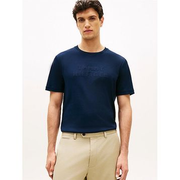 Tommy Hilfiger MW0MW42380 Mix Media Interlock Tee Erkek Tişört