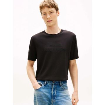 Tommy Hilfiger MW0MW42380BDS Mix Media Interlock Erkek Tişört
