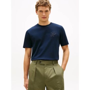 Tommy Hilfiger Mw0mw42391 Script Light Interlock Tee Erkek Tişört