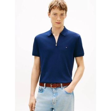 Tommy Hilfiger MW0MW42758DCC Interlock Zip Reg Erkek Polo Tişört