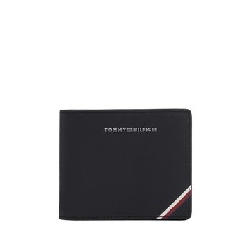 Tommy Hilfiger TH CENTRAL EXTRA CC AND COIN 9,7x11,4x2,9 cm Siyah Erkek Cüzdan
