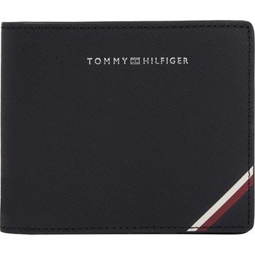 Tommy Hilfiger TH CENTRAL EXTRA CC AND COIN 9,7x11,4x2,9 cm Siyah Erkek Cüzdan