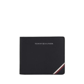 Tommy Hilfiger TH CENTRAL EXTRA CC AND COIN 9,7x11,4x2,9 cm Siyah Erkek Cüzdan