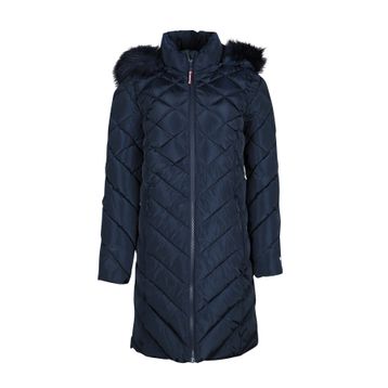 Tommy Hilfiger TW2MP186-NVY Lacivert Kadın Mont