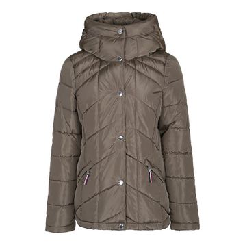Tommy Hilfiger TW2MP915-JUN Yeşil Kadın Mont