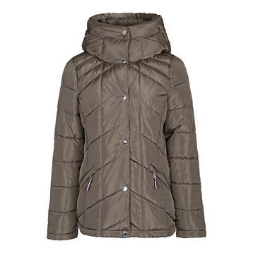 Tommy Hilfiger TW2MP915-JUN Yeşil Kadın Mont