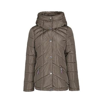 Tommy Hilfiger TW2MP915-JUN Yeşil Kadın Mont