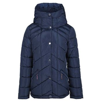 Tommy Hilfiger TW2MP915 Lacivert Kadın Mont
