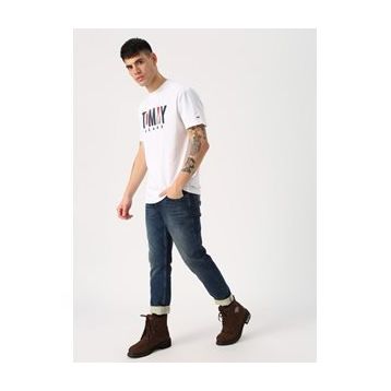 Tommy Hilfiger TYC00044368632 Beyaz Erkek T-Shirt