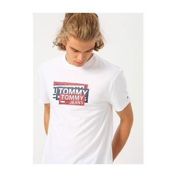 Tommy Hilfiger TYC00044368632 Beyaz Erkek T-Shirt