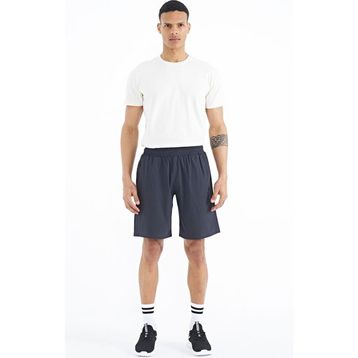 Tommy Life 81238 Antrasit Yan Cep Detaylı Lastikli Erkek Şort