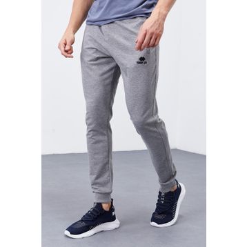 Tommy Life 84343 Cep Fermuarlı Gri Melanj Erkek Eşofman Altı