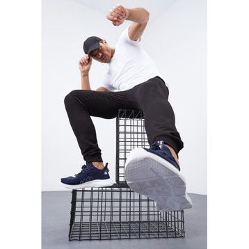 Tommy Life 84652 Klasik Cepli Standart Kalıp Manşetli Siyah Erkek Eşofman Altı