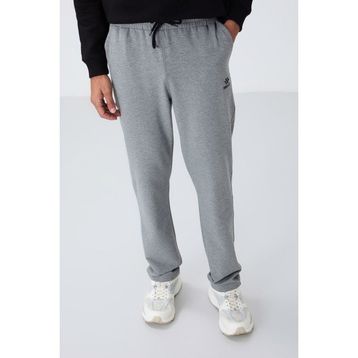 Tommy Life 84682 Gri Melanj Bağcıklı Cepli Standart Kalıp Klasik Erkek Eşofman Altı