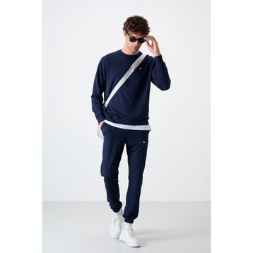 Tommy Life 85120 İndigo Oversize Erkek Eşofman Takımı
