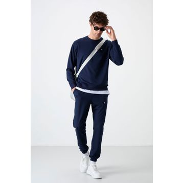 Tommy Life 85120 İndigo Oversize Erkek Eşofman Takımı
