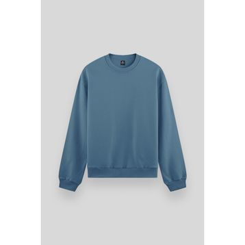 Tommy Life 88053 Orman Yeşili Basic O Yaka Rahat Form Erkek Sweatshirt