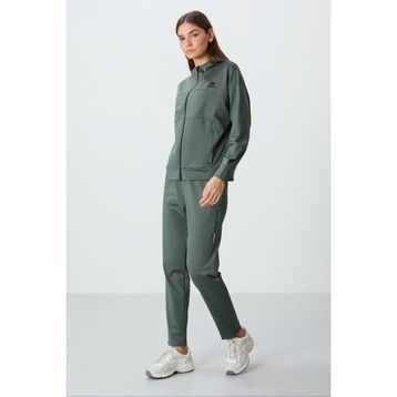 Tommy Life 95306 Kapüşonlu Gizli Cep Detaylı Standart Kalıp Çağla Kadın Eşofman Takımı