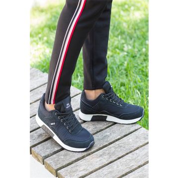 Tommy Life Siyah Erkek Süet Spor Ayakkabı