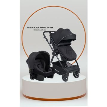 Tommybaby Handy Black New Travel Seyahat Sistem Bebek Arabası