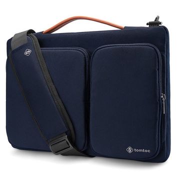 Tomtoc A42-E02B01 16 inç Lacivert Defender Notebook Çantası