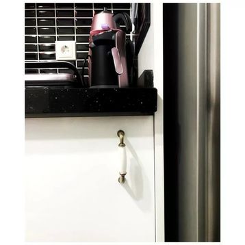Tomurcuk Antik Sarı 128 mm Mobilya Kulpu