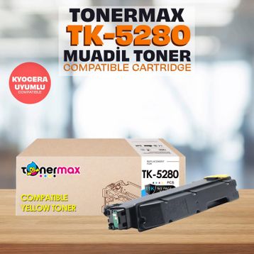 Tonermax Kyocera Tk 5280 Ecosys M6235cidn M6635cidn P6235cdn Sarı Muadil Toner
