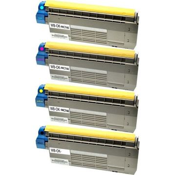 Tonermax Oki C710 C711 Muadil Toner Set