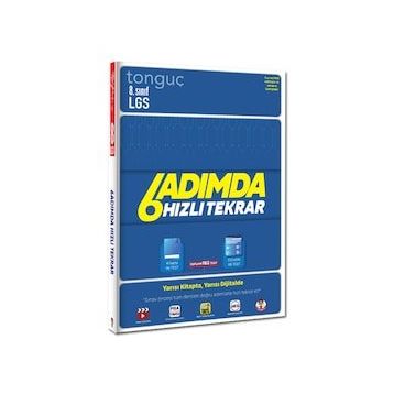 Tonguç 8.Sınıf LGS 6 Adımda Hızlı Tekrar Konu Anlatımı