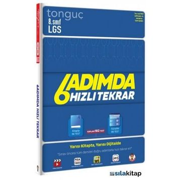 Tonguç 8.Sınıf LGS 6 Adımda Hızlı Tekrar Konu Anlatımı