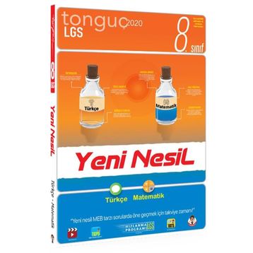 Tonguç 8.Sınıf Yeni Nesil Türkçe Matematik Soru Bankası