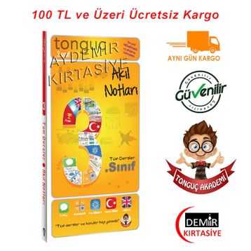 Tonguç Akademi 3. Sınıf Akıl Notları