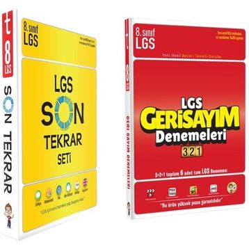 Tonguç Akademi 321 LGS Son Tekrar Seti ve Geri Sayım Denemeleri