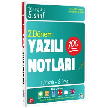 Tonguç Akademi 5. Sınıf Yazılı Notları 2. Dönem 1 ve 2. Yazılı 2022