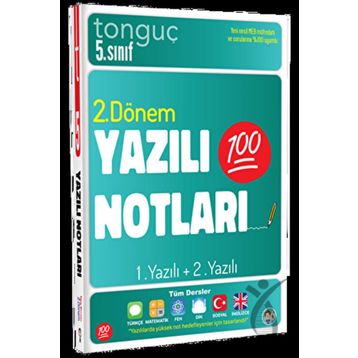 Tonguç Akademi 5. Sınıf Yazılı Notları 2. Dönem 1 ve 2. Yazılı 2022