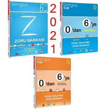 Tonguç Akademi 6. Sınıf Dinamo Tüm Dersler Soru Bankası Set - Tonguç Akademi Yayınları