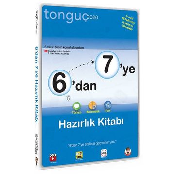 Tonguç Akademi 6'dan 7'ye Hazırlık Kitabı