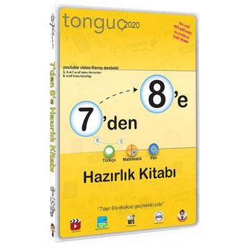 Tonguç Akademi 7'den 8'e Hazırlık Kitabı